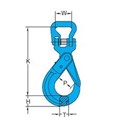 X-028 / G-100 Round Sling Self Locking Hook